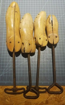 antique metal shoe stretcher